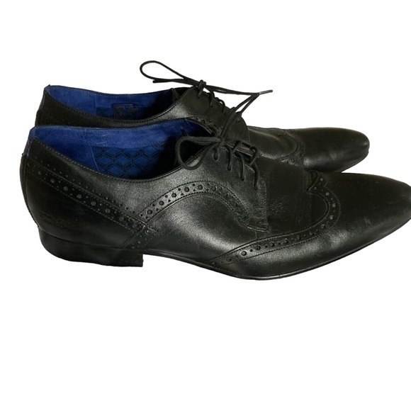 Ted Baker London Ollivur Men’s Black Oxford Shoes size 11.5